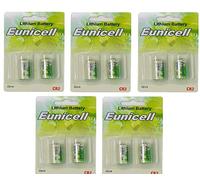 10 batterie al litio CR2 (5 blister da 2 batterie) di marca Eunicell
