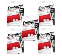 10 batterie alcaline a bottone Energizer AG13 / A76 / LR44, confezione da 10 pezzi, lunga durata (data di scadenza marcata)