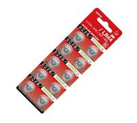 10 batterie alcaline a bottone LR44, 1,5 V, di ricambio, AG13/A76/LR44/357, per vari dispositivi elettronici