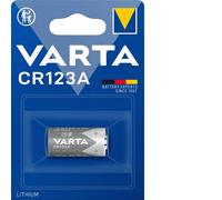 10 BATTERIE CR123 LITIO 3V CR17345 CR123A 123 Duracell Panasonic Varta Procell
