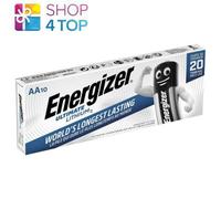 10 Batterie Energizer Aa Ultimate Lithium L91 1.5V Mignon Stilo Lr6 Nuove