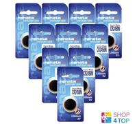 10 Batterie Renata Cr2450N Litio 3V A Bottone Swiss Made Scadenza 2030 NUOVO