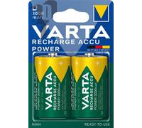 10 Batterie ricaricabili Torcia Torcione D 3000 mAh VARTA