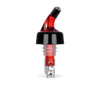 10 beccucci dosatori rapidi regolabili per vino e vino, capacità 20, 30 e 45 ml, dosatori di sapone liquido, tappo per olio, colore rosso, 20 ml