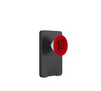 10 Black "Perfect Ten" - Numero 10 per squadre sportive PopSockets PopWallet per MagSafe
