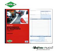 10 BLOCCHI DOCUMENTO TRASPORTO FLEX (G.BUFFETTI) 1687CD330 33x3AUTOC. F.TO A4