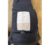 10 blocchi per pantaloni per il servizio di salvataggio (tipo REA) con schema ABCDE, blocco DIN A6, confezione da 10 blocchi