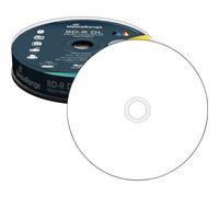 10 BLU-RAY Mediarange BD-R DL 50 Gb 6x stampabile full printable inkjet mr509