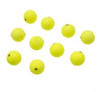 10 bobine da pesca per una migliore visibilità e un'efficace indicazione di colpo (27 mm giallo)