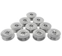 10 bobine in metallo per macchine da cucire Pfaff più vecchie e più recenti (presa circolante), ad esempio: 230, 260, 262, 360, 362, Hobbymatic, Tipmatic, Tiptronic, Varimatic, ecc.