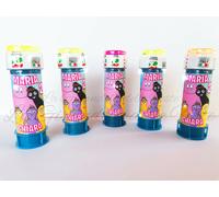 10 Bolle di sapone BARBAPAPà PERSONALIZZATE con nome Bambini Compleanno gadget