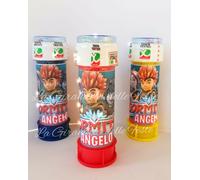 10 Bolle di sapone BARBAPAPà PERSONALIZZATE con nome Bambini Compleanno gadget