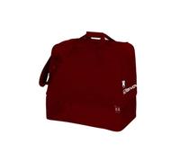10 Borse New Revolution Big B030BIS per Givova con Fondo Rigido Esterno Sport Calcio Calcetto Relax Allenamento Fitness Palestra Football Borsoni Viaggio Borsone Bags (Granata, H 55 x L 52 x P 35 cm)
