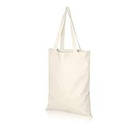 10 Borse per la spesa riutilizzabili in total cotton x100%.