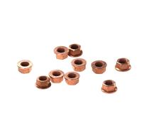 10 Bosal 258-047 Dadi Di Rame 17 Collettore M10 x 1,25 Cu-Dadi Montaggio Scarico