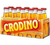 Crodino Biondo - Aperitivo Analcolico Pronto da Bere, 10 Bottigliette da 10 cl