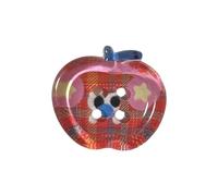 10 bottoni acrilici da 20 mm per cucito, quattro fori, per vestiti, cucito, decorazione, lavoro a maglia, sartoria, vestiti a forma di frutta