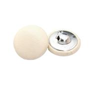 10 Bottoni Rivestiti In Pelle Da 11/15/20/25/30Mm Con Gambo Per Bottoni Per Vestiti, Cappotti, Giacche A Vento, Divani, Beige, 25mm 10pcs