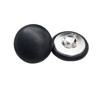 10 Bottoni Rivestiti In Pelle Da 11/15/20/25/30Mm Con Gambo Per Bottoni Per Vestiti, Cappotti, Giacche A Vento, Divani, Blu scuro, 28mm 10pcs