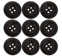 10 Bottoni Rotondi Sag Da 50 Mm 4 Fori in Legno Per Lavori Di Cucito E Decorazioni