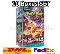 [10 BOX] Carta Pokemon Scarlet&Violet Ruler of the Black Flame Booster sv3...