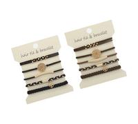 10 braccialetti elastici per capelli per donne e ragazze eleganti corda per capelli porta coda di cavallo decorazione per capelli signora
