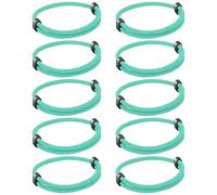 10 braccialetti in corda intrecciata per uomo e donna, braccialetti nautici da spiaggia e surf, set regalo per sport, braccialetti intrecciati fatti a mano con nodo regolabile, 5-10inch, Nessuna