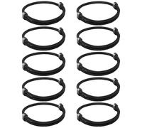 10 braccialetti in corda intrecciata per uomo e donna, braccialetti nautici da spiaggia e surf, set regalo per sport, braccialetti intrecciati fatti a mano con nodo regolabile, 5-10inch, Nessuna