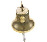 10" Brass US Navy Ship Bell - Nautical Replica by RedSkyTrader