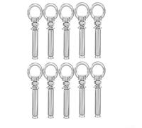 10 bulloni di espansione da parete in acciaio inossidabile 304, con anelli e viti a occhiello per soluzioni di fissaggio forti e stabili (M10x80)