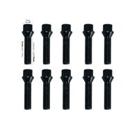 10 Bulloni per distanziale Neri SIMONI RACING Ch:17 P:14x1.5 L:50mm - BR/10N-10