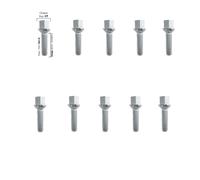10 Bulloni per distanziale SIMONI RACING Ch:17 Passo:12x1.5 L:40mm - BR/12-10