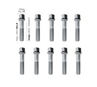 10 Bulloni per distanziale SIMONI RACING Ch:17 Passo:14x1.5 L:64mm - BR/27-10