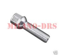10 BULLONI RUOTA SFERICO PER CERCHI IN LEGA M14x1,25 L= 48mm Ch17