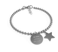 10 Buoni Propositi Bracciale Donna Gioielli Mini Trendy cod. B5364