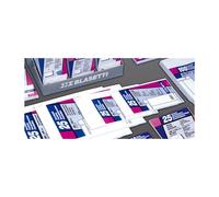 10 Buste Blasetti a sacco avana con soffietto e strip - 230x330 mm - COD. 579 (4 conf.)