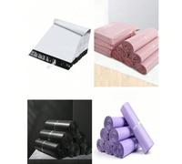 10 buste per spedizione extra large e spesse, buste per imballaggio sigillate, borse per la logistica e la conservazione, e buste per il trasporto di abbigliamento in vari colori a scelta 35*45 rosa (