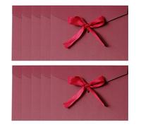 10 buste rosso bordeaux, buste regalo, regali di vacanza, busta, adatte per cartoline, lettere, inviti, ecc.