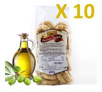 10 BUSTE | TARALLI PUGLIESI CLASSICI in Buste da 350 grammi cad.