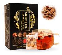 10 bustine di tè al ginseng, tè al ginseng Ten Treasures di qualità superiore, tès per i reni per uomini e donne, certificazione FDA (150 g/10 g x 15 bustine) (1PCS)
