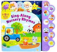 Yi-Hsuan Wu 10-Button Sounds: Sing-Along Nursery Rhymes (Libro di cartone)