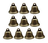 10 campanelle a forma di tromba, a forma di campanellino, da appendere, per cani, addestramento a forma di elefante, cammello, decorazione natalizia