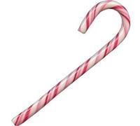 10 Candy Canes Rosso E Bianco In Zucchero Alla Fragola 12g