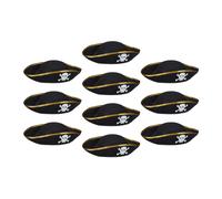 10 Cappelli da pirata accessori carnevale travestimenti veneziano bambini adulti