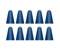 10 cappucci per pennino, resistenti ai graffi, resistenti all'usura, con punta capacitiva, ad alta sensibilità, facili da installare, blu