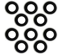 10 capsule porta monete, diametro interno 3,1 cm, custodia protettiva rotonda in plastica con anello nero, per monete da mezzo dollaro, diametro esterno 5,2 cm