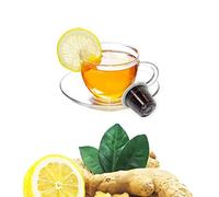 10 Capsule Tisana Infuso Zenzero e Limone Nespresso - Bevanda Solubile Compatibile con Macchina Caffè Nespresso