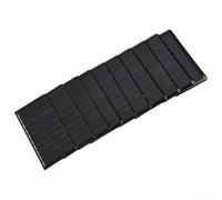 10 caricatori solari 5 V 60 mA pannelli policristallini per display solari fai da te, illuminazione stradale solare e dispositivi elettrici a bassa potenza