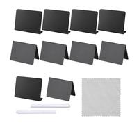 10 cartellini dei prezzi, 2 penne, 1 straccio, cartellini dei prezzi cancellabili, a forma di V, a forma di L, mini tabellone dei messaggi, targa da tavolo