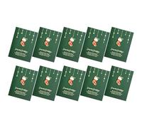 10 Cartolina Natale Con Busta E Lettera Carta Saluto Inverno Saluto Inverno Nuovo Anno Natale